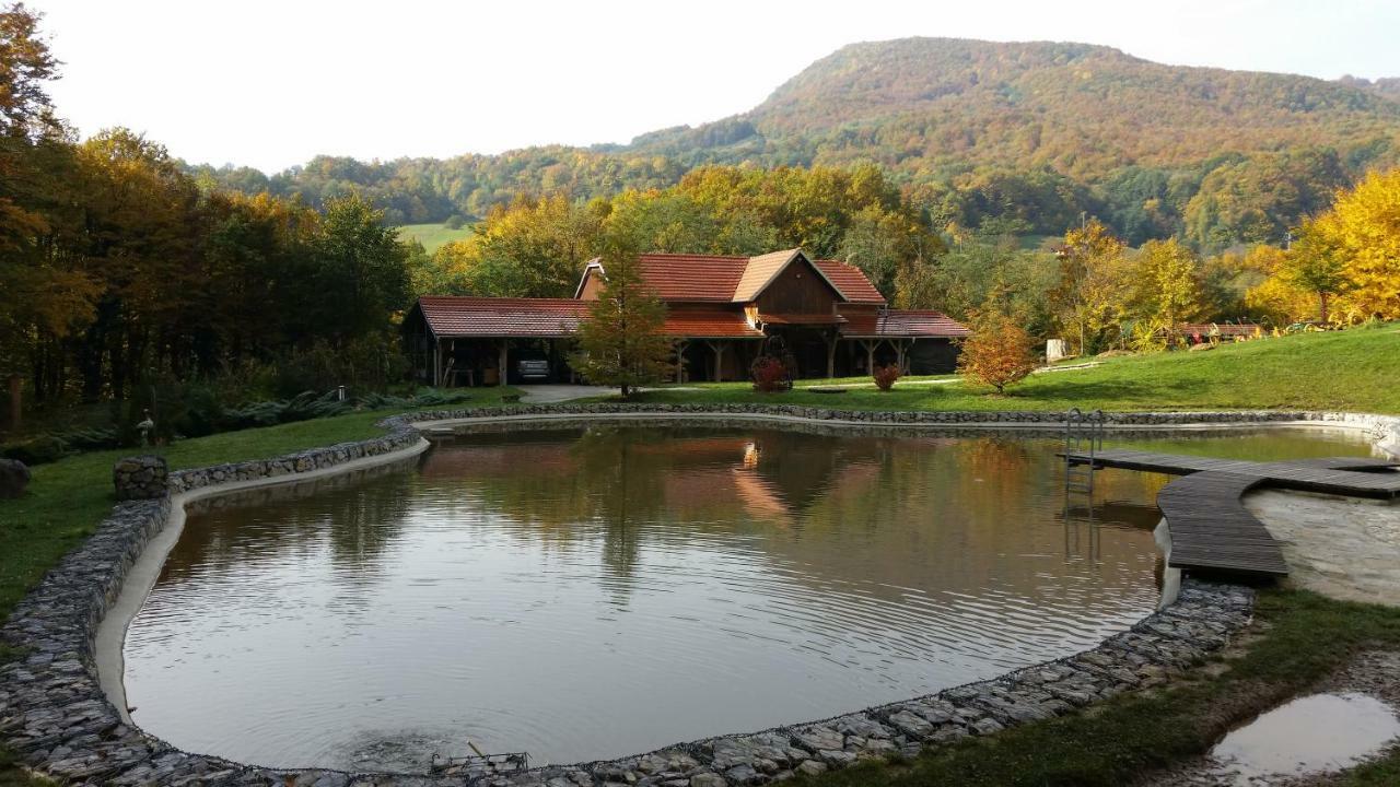 زغرب Country House With A Pool In Medvednica Nature Park المظهر الخارجي الصورة