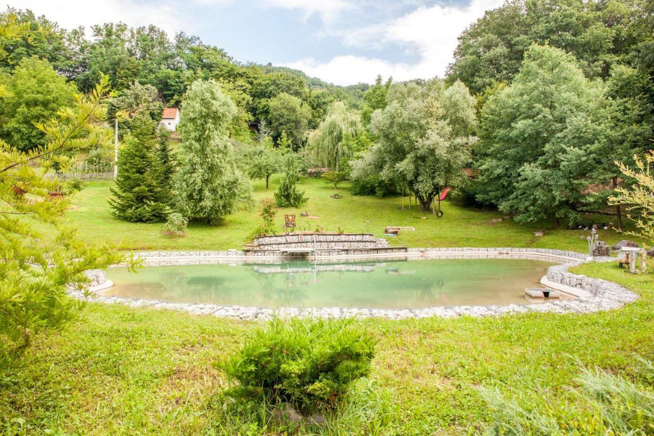 زغرب Country House With A Pool In Medvednica Nature Park المظهر الخارجي الصورة